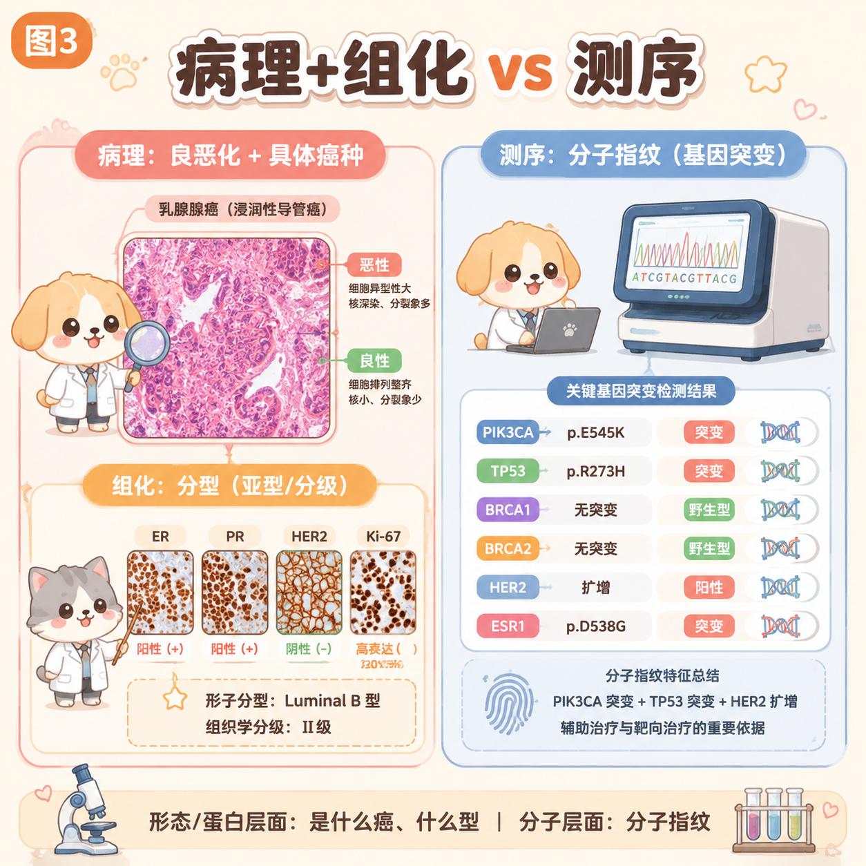 病理+组化 vs 测序