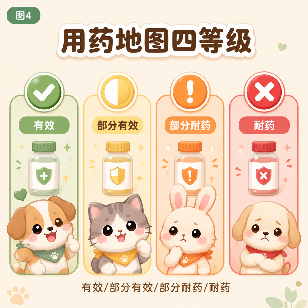 用药地图四等级