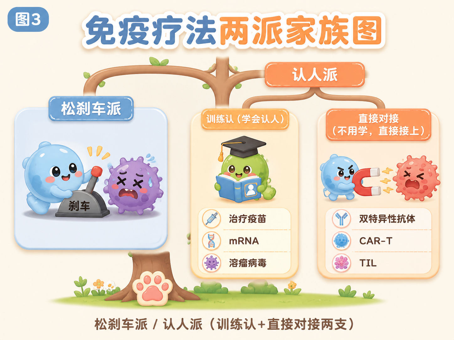 免疫疗法家族树