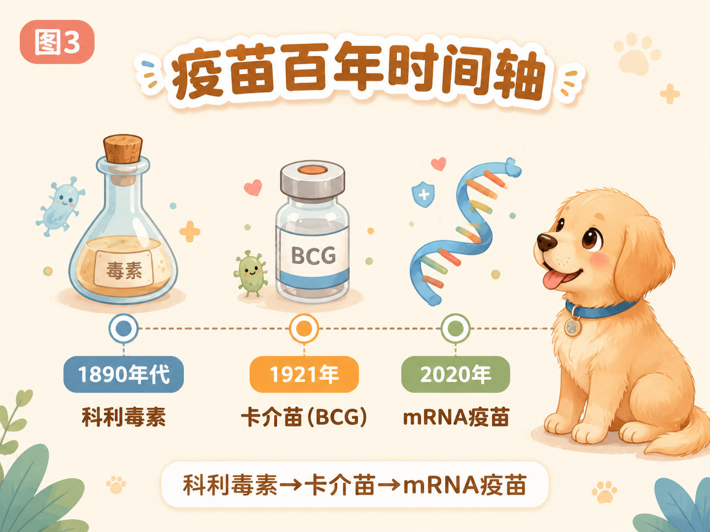 疫苗百年：科利毒素→卡介苗→mRNA