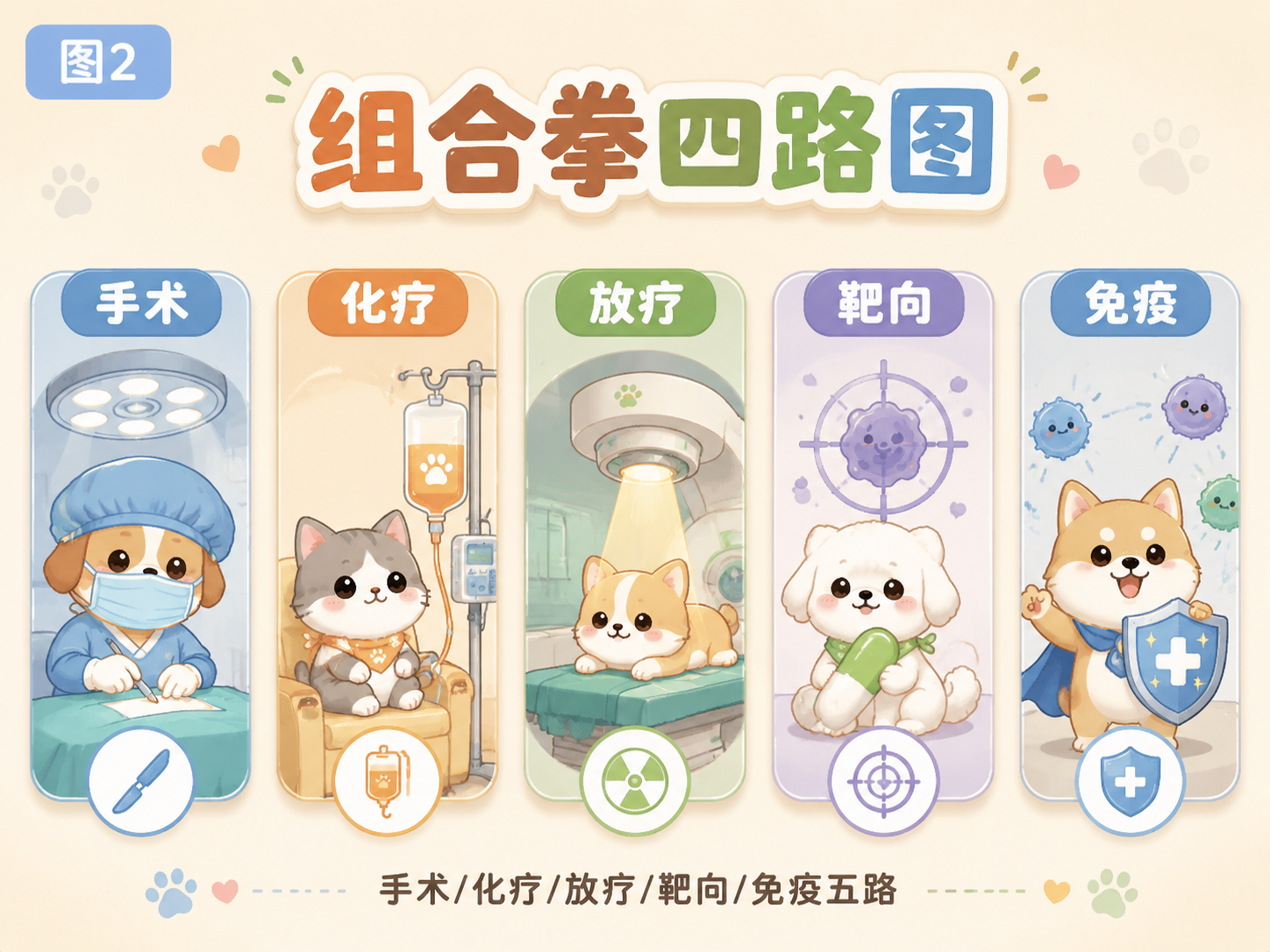 组合拳五路