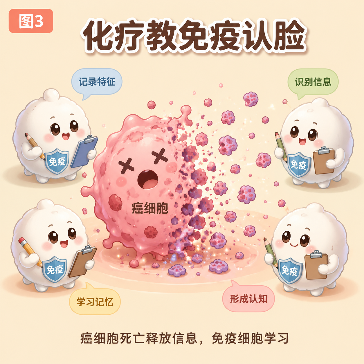 化疗教免疫系统“认脸”